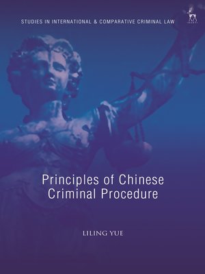 cover image of Principles of Chinese Criminal Procedure